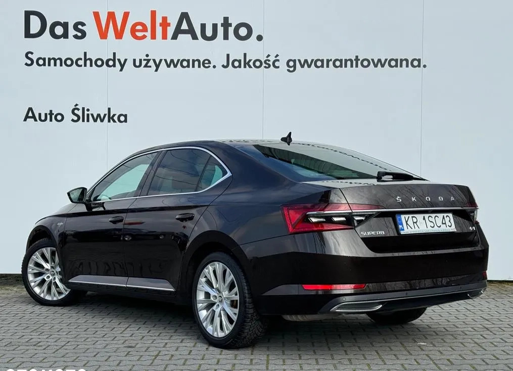 Skoda Superb cena 149900 przebieg: 51716, rok produkcji 2020 z Słupsk małe 436